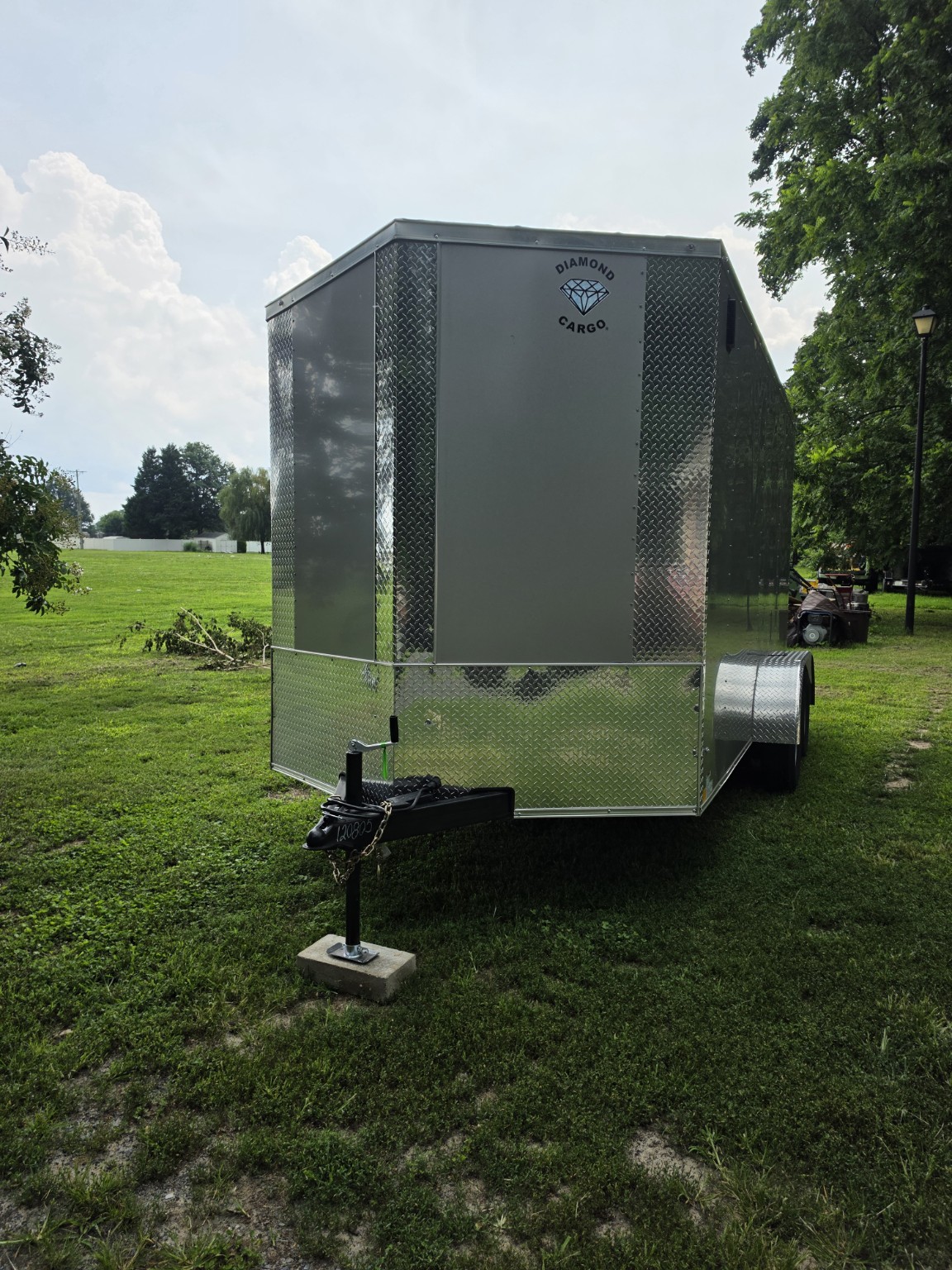 Trailer front view