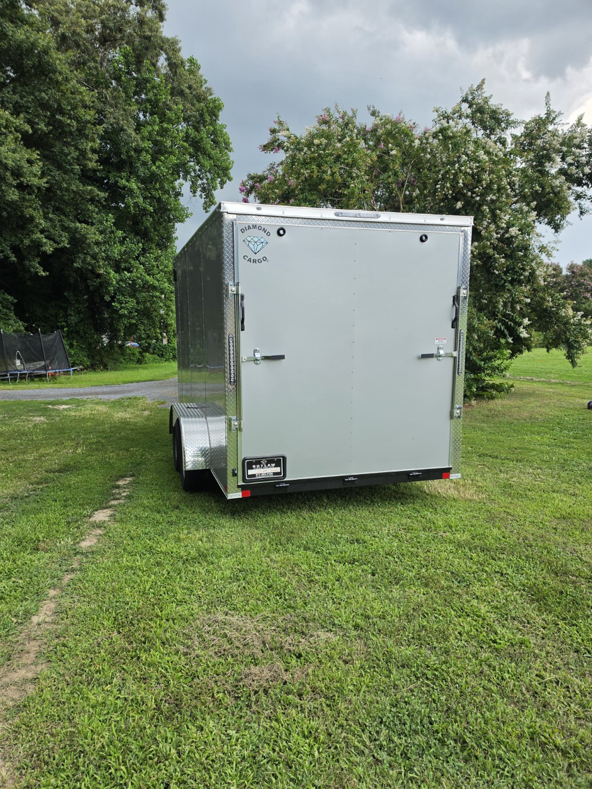 Trailer rear view